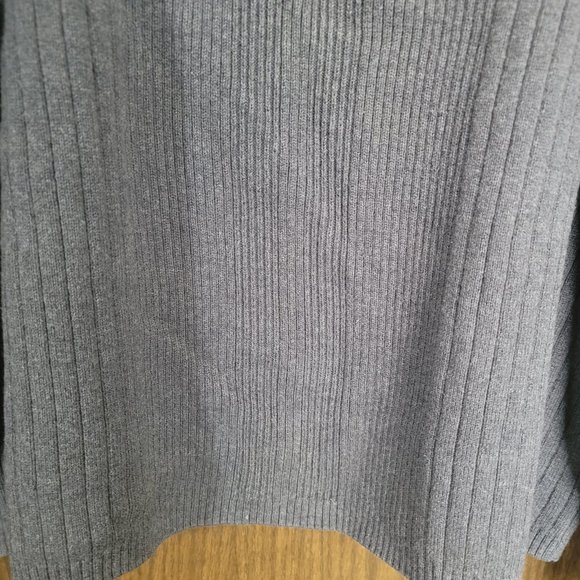NWOT Men's Claiborne Grey Sweater Size XL - Picture 8 of 12